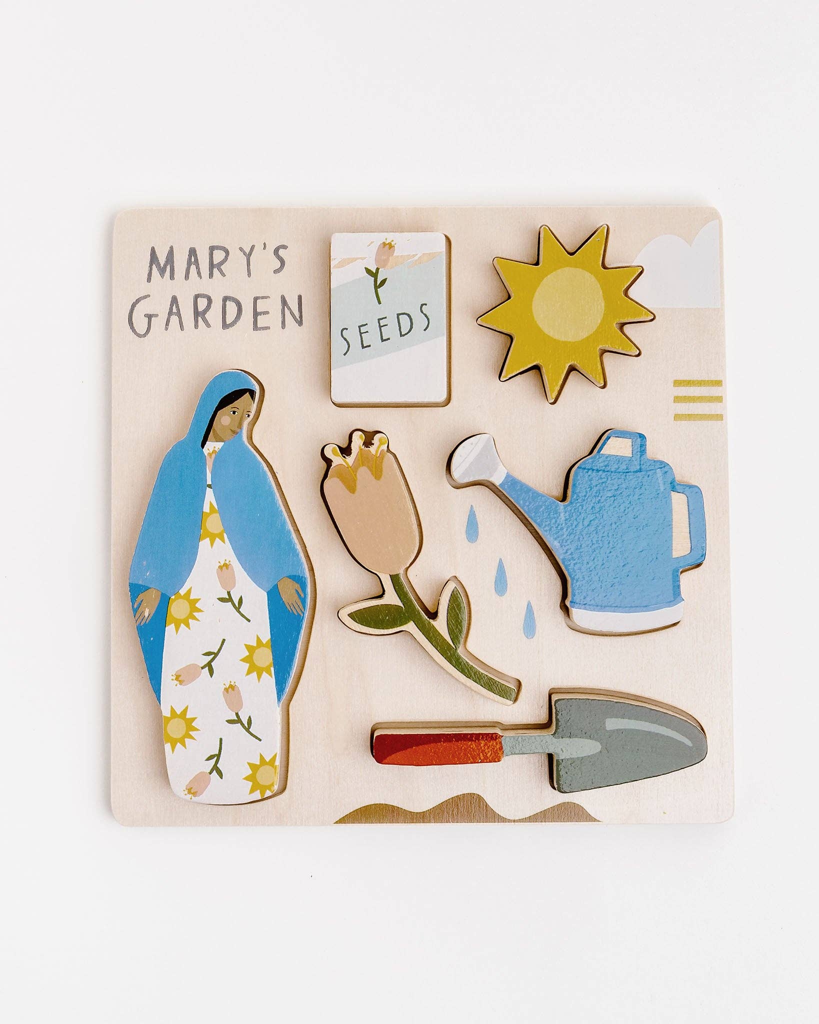 Be A Heart - Puzzle en bois Mary's Garden