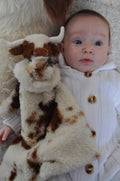 Jomanda Soft Toys & Accessories - UK Based - Texas Longhorn Highland Cow Soother Toy
