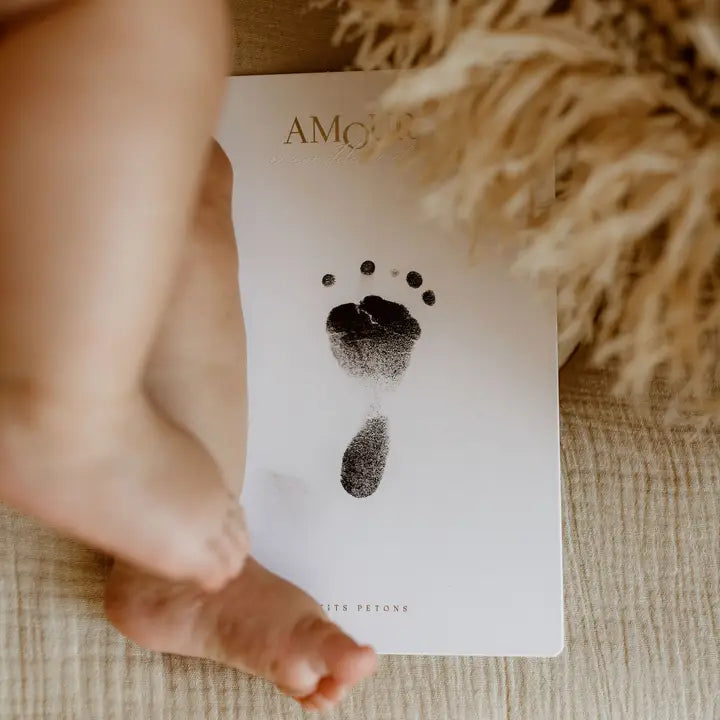 kit de carte empreintes pour bébé