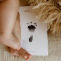 kit de carte empreintes pour bébé
