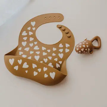 Bavoir en silicone