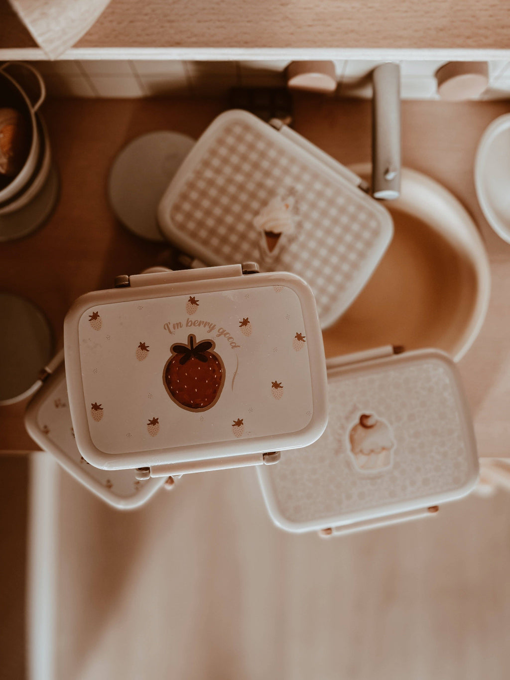 Mrs.Ertha - Lunch Box - Ambiance Fraises