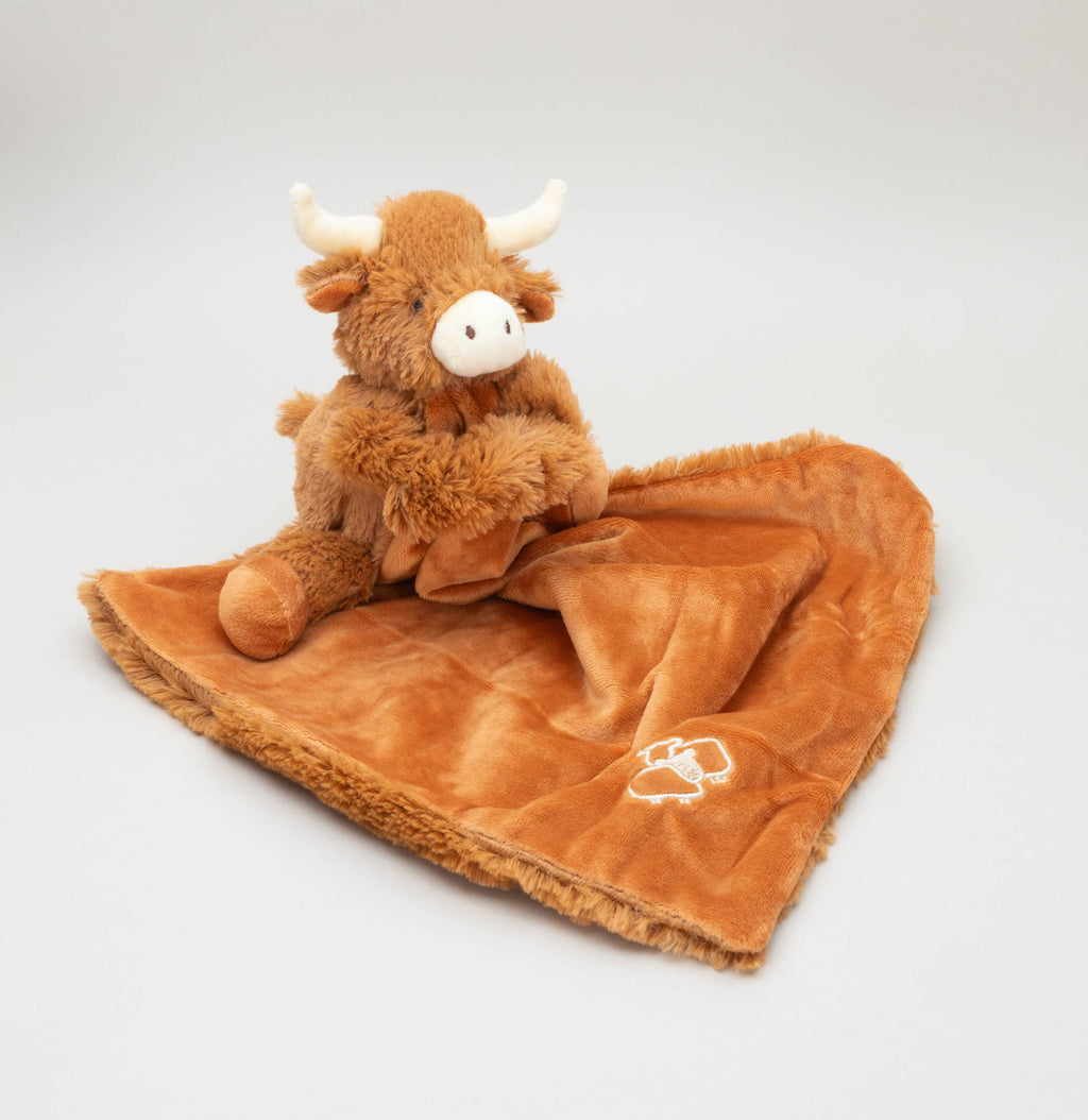 Jomanda Soft Toys & Accessories - UK Based - Doudou en peluche Horny Highland Cow pour bébé 29 cm