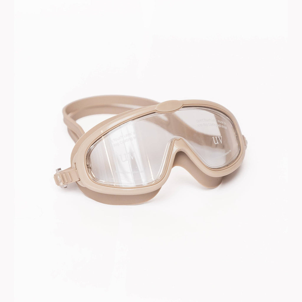 Mrs.Ertha - Googlies - Lunettes de natation - Googles Ivoire